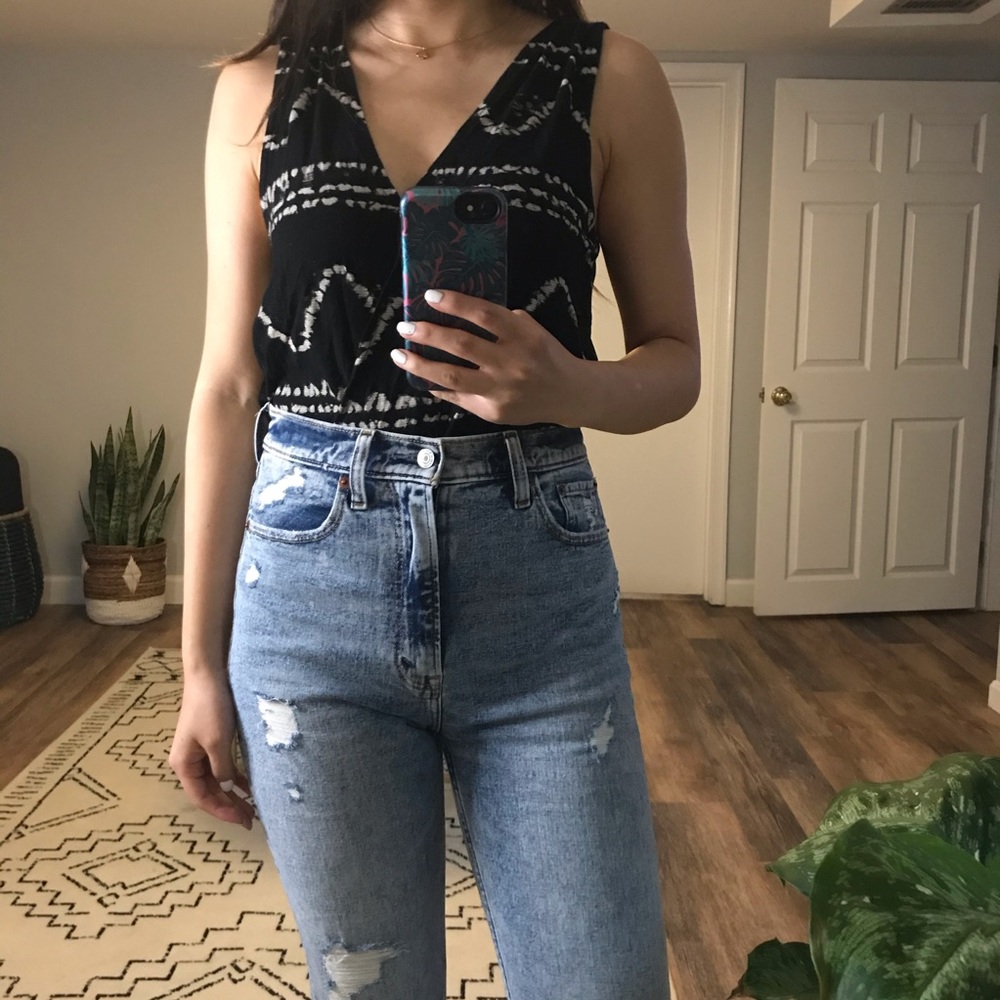 Wrap Front Tank Top